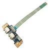 Placa USB Dupla DA0HK8TB5D0 para portátil Sony Vaio Fit 15F SVF152