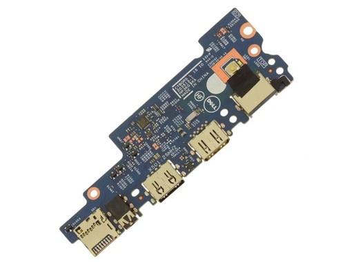 Carte E/S 450.0NG06.0021 pour Dell Latitude 15 3520 avec bouton d'alimentation, USB et RJ45