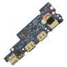 Carte E/S 450.0NG06.0021 pour Dell Latitude 15 3520 avec bouton d'alimentation, USB et RJ45
