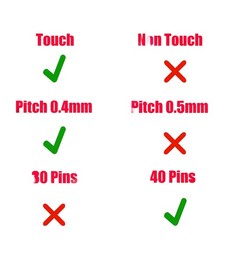 Câble Flexible d'Écran 5C10Z23932 pour Lenovo ThinkPad P14s Gen 2 et T14 Gen 2 de 40 broches