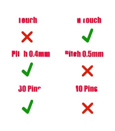 Cable Flex de Vídeo LCD DC02C00JF00 para Dell Latitude 13 7300 30 pines