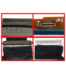 Câble Flex d'Écran 0THPJD pour Dell Latitude 7300 avec connecteur eDP 30 broches