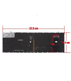 Teclado Espanhol para HP EliteBook 450 G9 860 G10 N08147-001 Retroiluminado