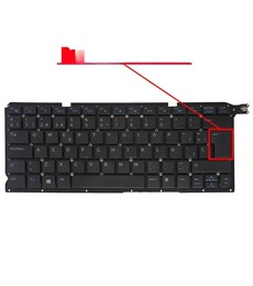 Spanish Keyboard for Dell Vostro 5460 5470 5480 frameless, reference MP-12G73US-920