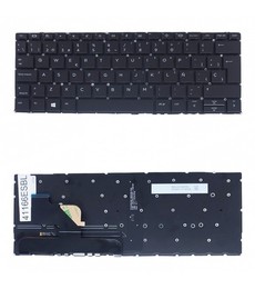 Clavier espagnol rétroéclairé M42280-001 pour HP Elite Dragonfly G2
