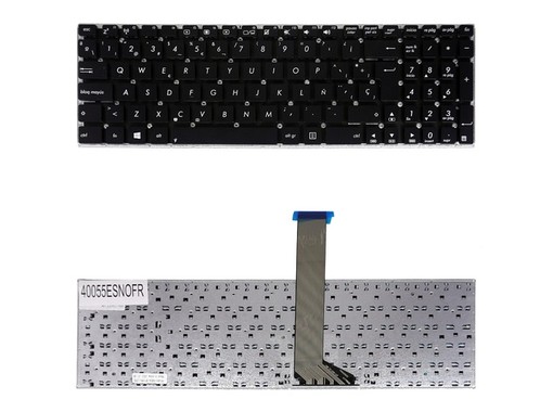 Spanish Keyboard for Asus K56 S550 laptop with part number MP-12F53US-5283W frameless