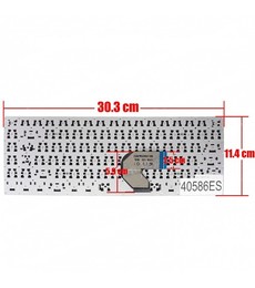 Spanish Keyboard for Asus Vivobook E403S with Part Number 0KNL0-4122UK00