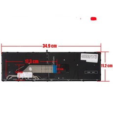 Teclado Español para HP Zbook 15 G3 17 G4 848311-071 con puntero y retroiluminación