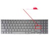 Clavier Espagnol pour Asus Vivobook 15 X1502 avec PN 90NB0ZB1-R30US0 sans cadre et couleur argent
