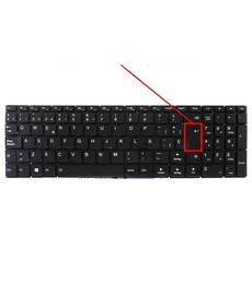 Clavier espagnol pour Lenovo Yoga 510-15IKB avec numéro de pièce 5CB0M32556 sans cadre