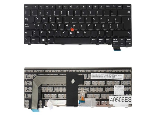 Spanish Keyboard for Lenovo ThinkPad T470s T460s with Pointer 01EN610