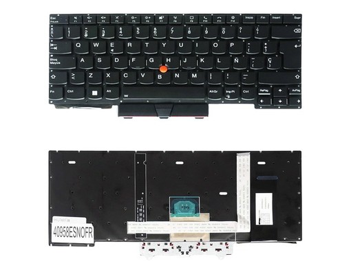 Teclado español 01YP520 para Lenovo ThinkPad E14 R14 T480s con retroiluminación y puntero