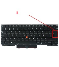 Teclado espanhol 01YP520 para Lenovo ThinkPad E14 R14 T480s com retroiluminação e ponteiro