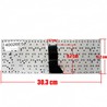 Teclado Espanhol (Espanha) AEZQSP00110 para Acer Aspire V3-471G sem moldura