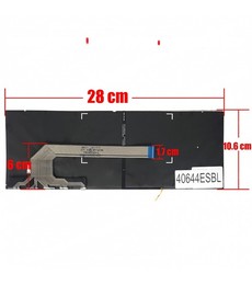 Clavier Espagnol pour Asus ZenBook Flip S UX370UA 90NB0EN1-R30080 Rétroéclairé