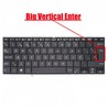 Clavier Espagnol pour Asus ZenBook Flip S UX370UA 90NB0EN1-R30080 Rétroéclairé