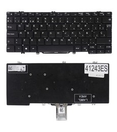 Clavier Espagnol DTF98 pour Dell Latitude 5300 5310 7300 sans cadre