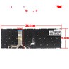 Spanish keyboard for Lenovo Legion Y540-15IRH 5CB0U42735 backlit with red keys