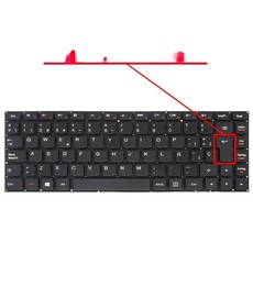 Teclado Español 5CB0K57180 para Lenovo Yoga 2 13 E31-70 retroiluminado sin marco
