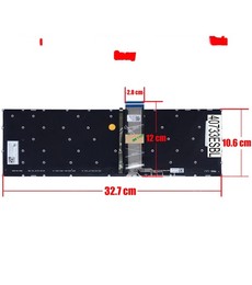 Spanish Keyboard PK131K72C17 for Lenovo Ideapad 5-15IIL05 5-15ARE05 Backlit