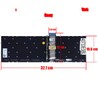 Clavier Espagnol PK131K72C17 pour Lenovo Ideapad 5-15IIL05 5-15ARE05 Rétroéclairé
