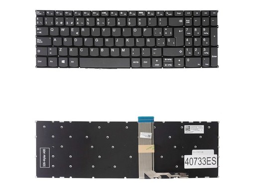 Clavier Espagnol PK131K72C17 pour Lenovo Ideapad 5-15IIL05 5-15ARE05 sans cadre