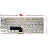 Clavier Espagnol 9Z.N6BLF.101 pour Sony Vaio VPC-SA VPC-SB Argent sans cadre