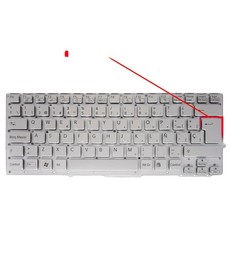 Teclado Español 9Z.N6BLF.101 para Sony Vaio VPC-SA VPC-SB Plata sin marco
