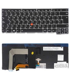 Clavier Espagnol pour Lenovo ThinkPad T470s T460s 01EN610 avec pointeur et rétroéclairage