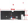Spanish Keyboard 2H-BCQSPH80121 for Huawei MagicBook Pro HBL-W19 backlit