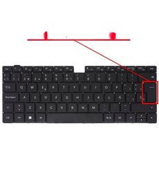 Teclado Español 2H-BCQSPH80121 para Huawei MagicBook Pro HBL-W19 retroiluminado