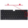 Clavier Espagnol 2H-BCQSPH80121 pour Huawei MagicBook Pro HBL-W19 rétroéclairé