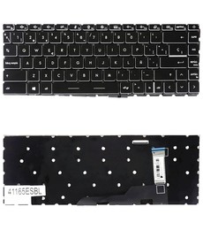 Clavier Espagnol 9Z.NK1BN.C1D pour MSI GE66 Raider GS66 Stealth avec RGB