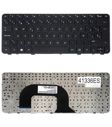 Clavier Espagnol 626389-001 pour HP Pavilion DM1-3000 DM1-4000 avec cadre noir