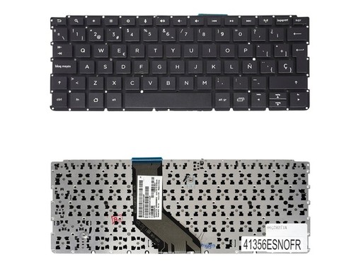 Clavier Espagnol 720650-001 pour HP Slatebook 10 X2 sans cadre