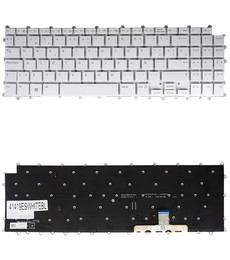 Spanish Keyboard SN8001B for LG Gram 15Z90P 15Z90Q White Backlit