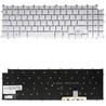 Clavier Espagnol SN8001B pour LG Gram 15Z90P 15Z90Q Blanc Rétroéclairé