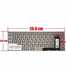 Teclado Español 0KNL0-1123SP00 para portátil Asus E202 E202S Sin Marco