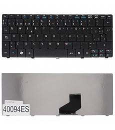 Teclado Espanhol V111102BS3 para Acer Aspire One 532H e Packard Bell D255