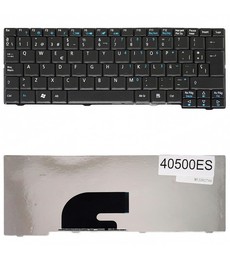 Clavier Espagnol pour ordinateur portable Acer Aspire One ZG5 avec référence 9J.N7482.J01
