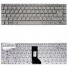 Spanische Tastatur für Acer Aspire V3-471G Laptop AEZQSP00110 rahmenlos silberfarben