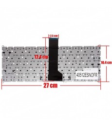 Clavier espagnol pour Acer Aspire V5-122 V5-132 avec la référence 90.4LK07.S0U