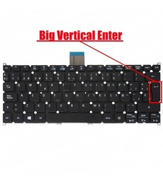 Clavier espagnol pour Acer Aspire V5-122 V5-132 avec la référence 90.4LK07.S0U