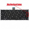 Clavier espagnol pour Acer Aspire V5-122 V5-132 avec la référence 90.4LK07.S0U