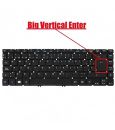 Clavier Espagnol pour ordinateur portable Acer Aspire V5-472 avec numéro de pièce MP-13G13U4-920 sans cadre