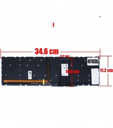 Clavier espagnol RGB PK132K11A03 pour Acer Helios 300 et Nitro 5 sans cadre
