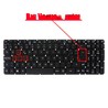 Clavier Espagnol pour Acer Nitro 5 AN515-52 avec numéro de pièce PK133361A12