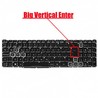 Clavier Espagnol pour Acer Nitro AN515-58 avec RGB - Numéro de Pièce NK.I1513.1SN