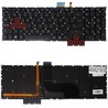 Clavier Espagnol 6B.Q06N5.015 pour Acer Predator 15 G9-593 et G9-591 rétroéclairé