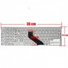 Spanische Tastatur für Laptop Gateway NV55 NV57H KB.I170G.318 rahmenlos weiß